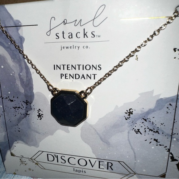 NEW- Soul Stacks Intentions Pendant in Gold and Black Onyx.
ASK if this is avail - Picture 6 of 8